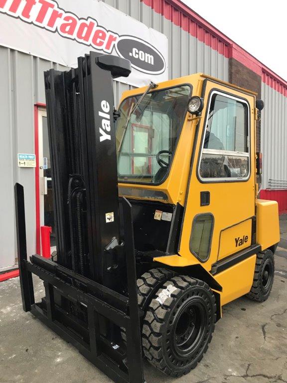 189" lift height yellow yale forklift for sale
